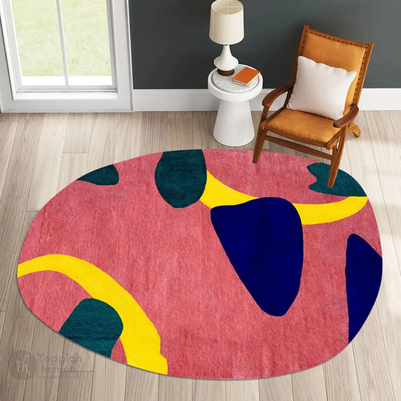 Soft and durable custom rugs for living rooms