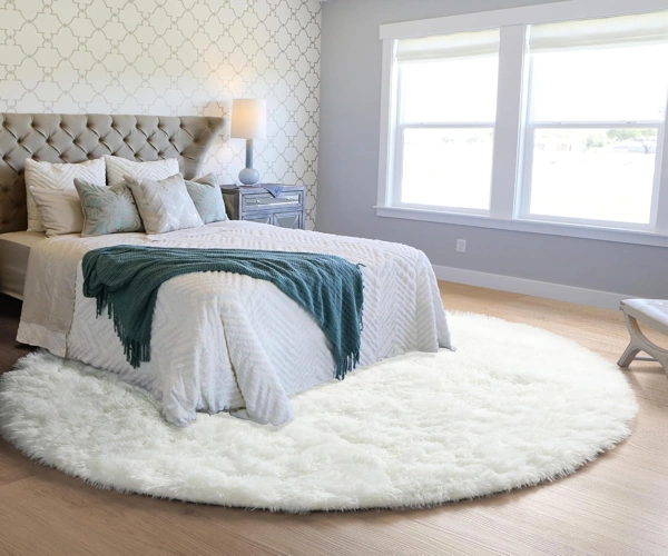 Round Best Bedroom Rug in Dubai