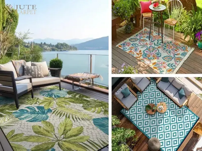 examples outdoor carpets Dubai enhance patios-decks garden spaces