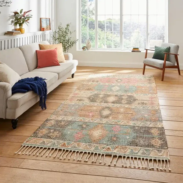 Bazaar Jute Multi Rug