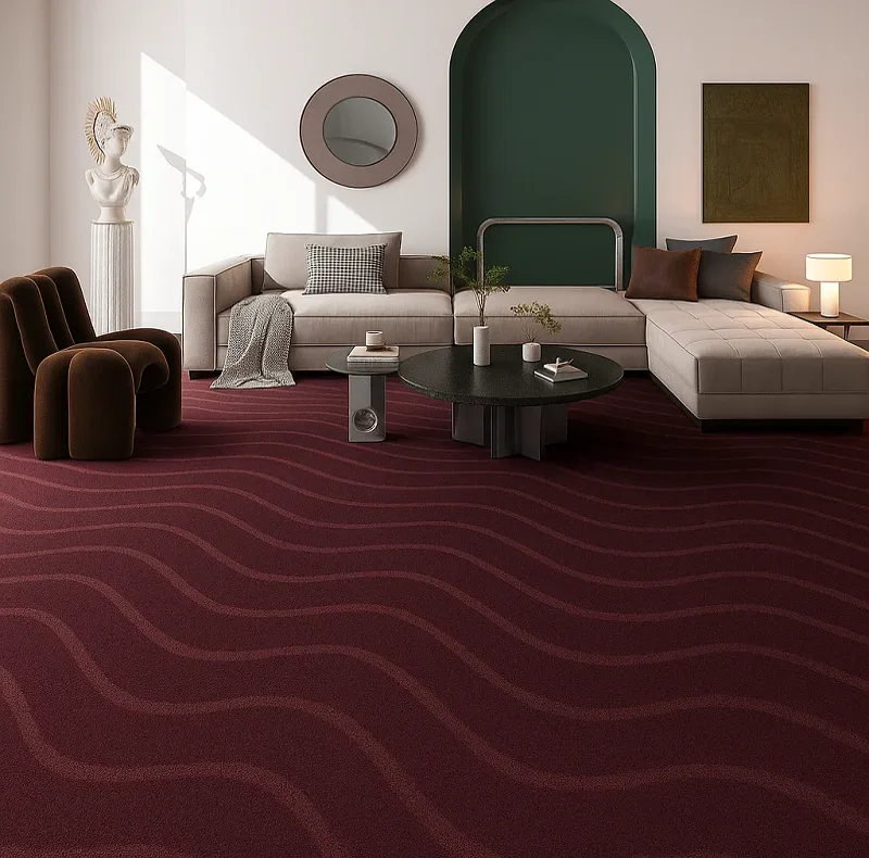 Luxury Purple wall to wall carpets Dubai