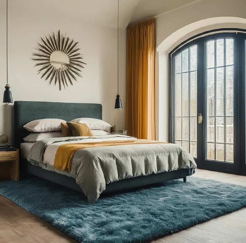 Luxury bedroom rugs Dubai for comfort