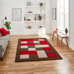 Modern patterned living room Rugs