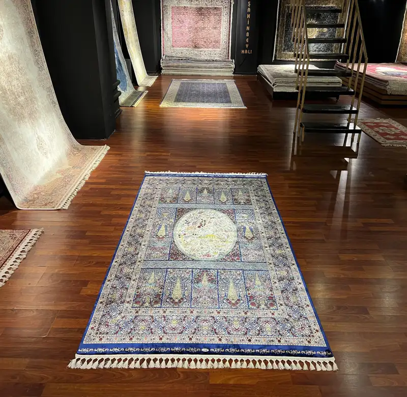 Persian rugs intricate floral patterns