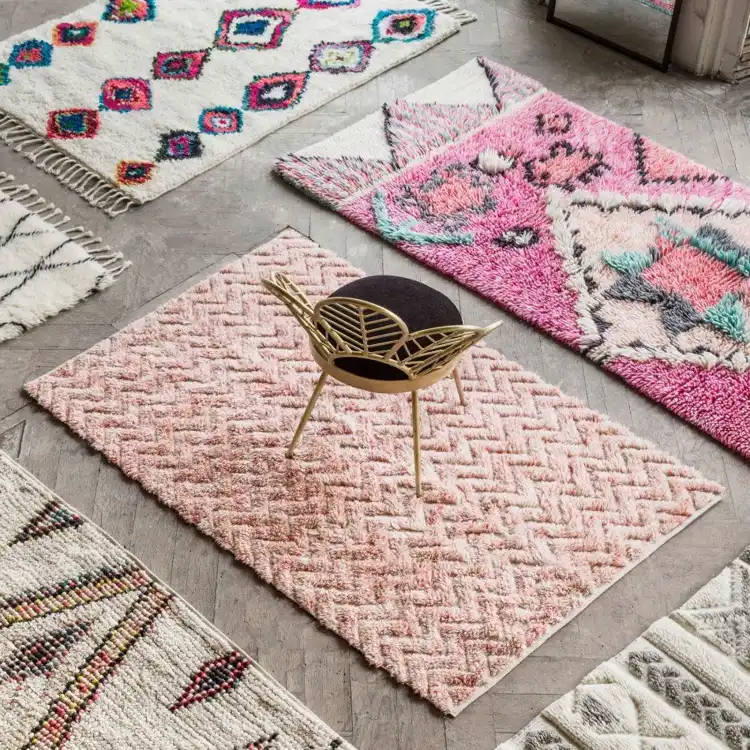 Custom handmade rug for modern living