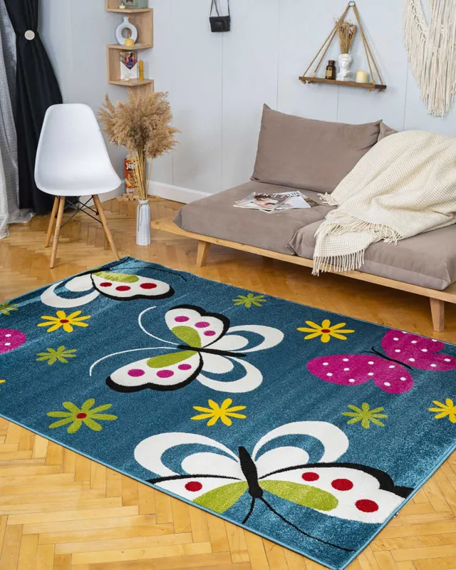 Modern custom rug with unique patterns