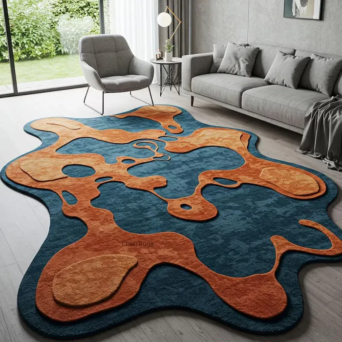 Modern custom rugs in Dubai
