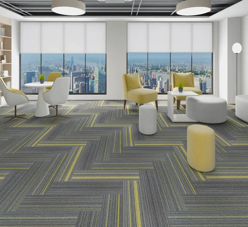 Durable wall to wall carpet Dubai office flooring